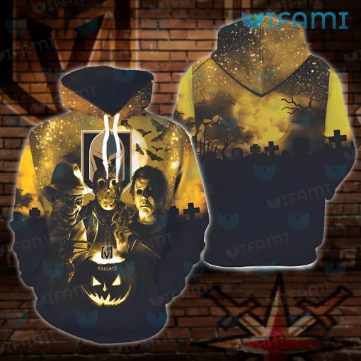 Vegas Knights Hoodie 3D Jason Freddy Michael Halloween VGK Gift