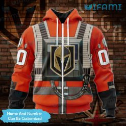 Vegas Knights Hoodie 3D Rebel Pilot Design Custom Vegas Golden Knights Zipper