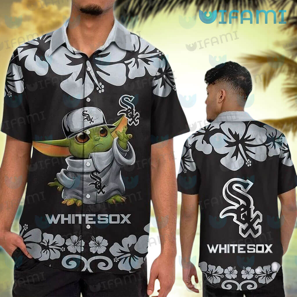 White Sox Hawaiian Shirt Baby Yoda Chicago White Sox Gift - Personalized  Gifts: Family, Sports, Occasions, Trending