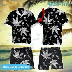 White Sox Hawaiian Shirt Cannabis Leaf Personalized Chicago White Sox Gift