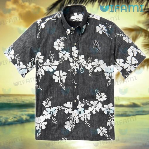 White Sox Hawaiian Shirt Hibiscus Pattern Chicago White Sox Gift