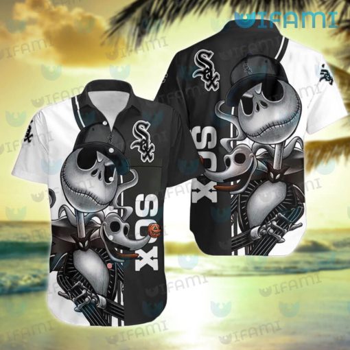 White Sox Hawaiian Shirt Jack Skellington Zero Chicago White Sox Gift