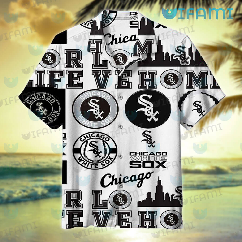 White Sox Hawaiian Shirt Logo History Chicago White Sox Gift - Personalized  Gifts: Family, Sports, Occasions, Trending
