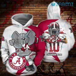 Alabama Hoodie Mens Big Mascot Alabama Football Gift