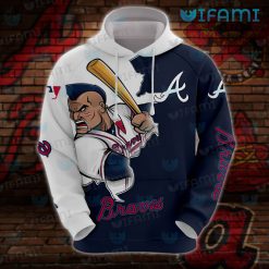 Atlanta Braves Hoodie 3D Broken Mascot Braves Gift