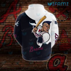 Atlanta Braves Hoodie 3D Broken Mascot Braves Gift