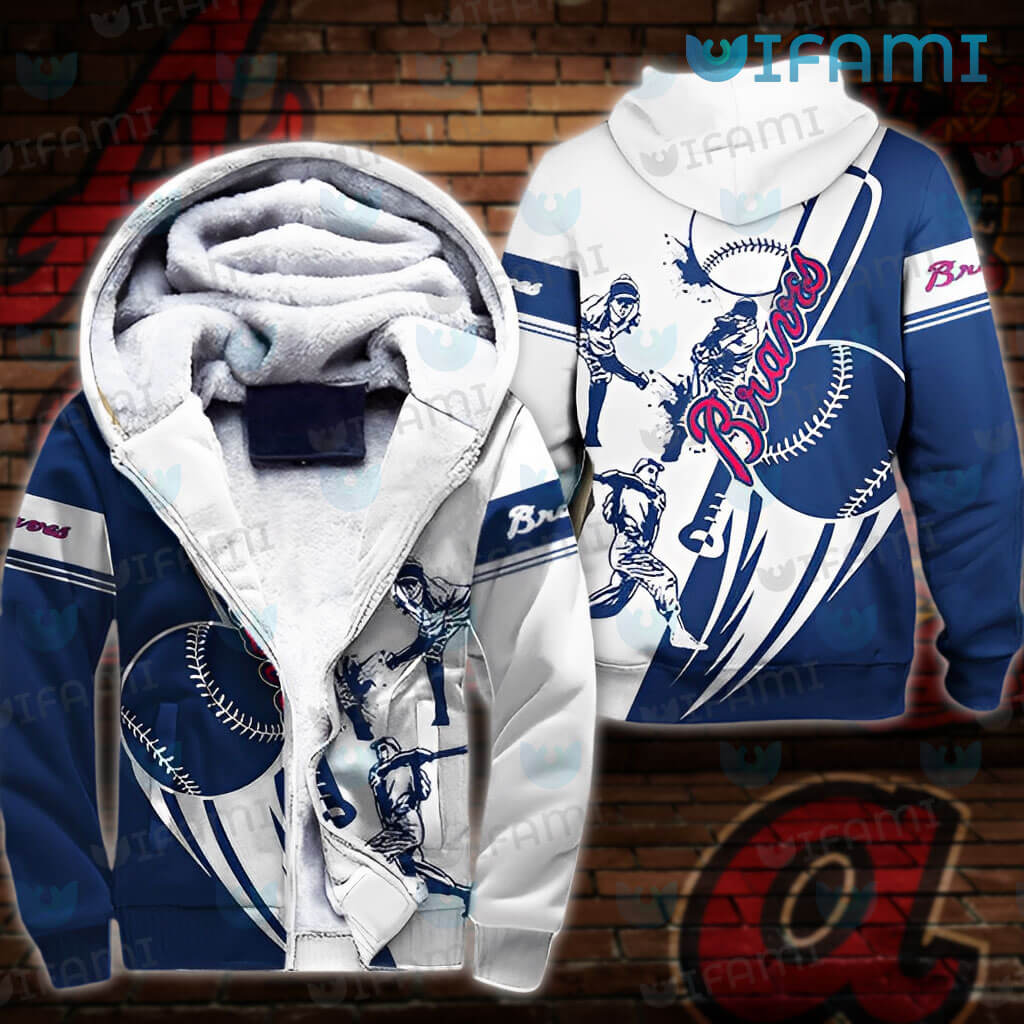 Atlanta Braves Wardrobe Fans Gift 3D Hoodie Zip Hoodie Printed For