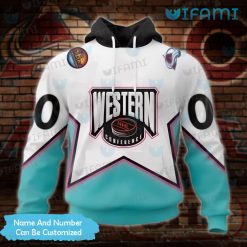 Avalanche Hoodie 3D All Star Western Conference Custom Colorado Avalanche Gift