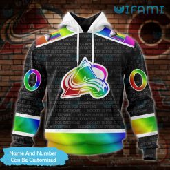 Avalanche Hoodie 3D Hockey Is For Everyone Custom Colorado Avalanche Gift