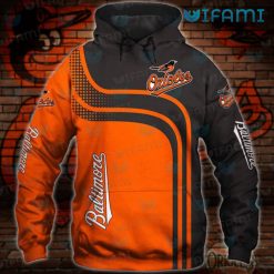 Baltimore Orioles Hoodie 3D Dot Pattern Orioles Gift