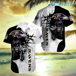 Ravens Hoodie Mens 3D Greatest Grateful Dead Baltimore Ravens Gift