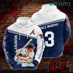 Braves Hoodie 3D Dale Murphy Signature Atlanta Braves Gift