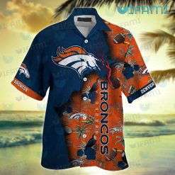 Broncos Hawaiian Shirt Jesus Christ Denver Broncos Present Front