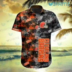 Browns Hawaiian Shirt Spunky Cleveland Browns Present