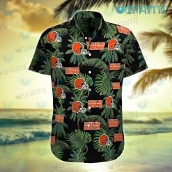 Browns Hawaiian Shirt Trustworthy Cleveland Browns Present Front