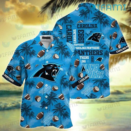 Carolina Panthers Hawaiian Shirt Eye-opening Carolina Panthers Gifts For Him