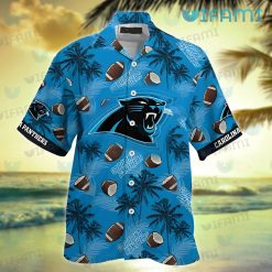 Carolina Panthers Hawaiian Shirt Eye opening Carolina Panthers Present Front