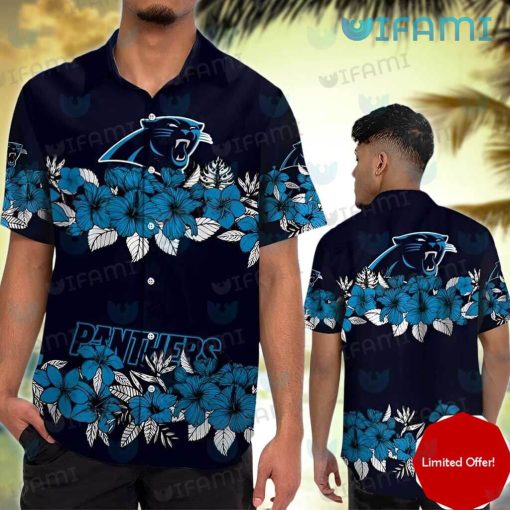 Carolina Panthers Hawaiian Shirt In The Zone Carolina Panthers Gifts For Him