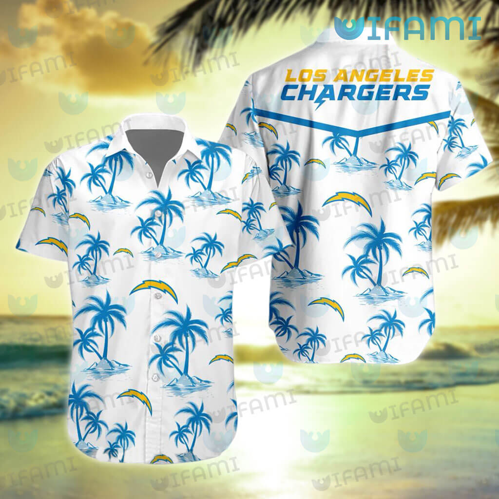 Los Angeles Chargers Hawaiian Shirt - Ingenious Gifts Your Whole Family