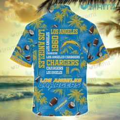 Chargers Hawaiian Shirt Special LA Chargers Present Back