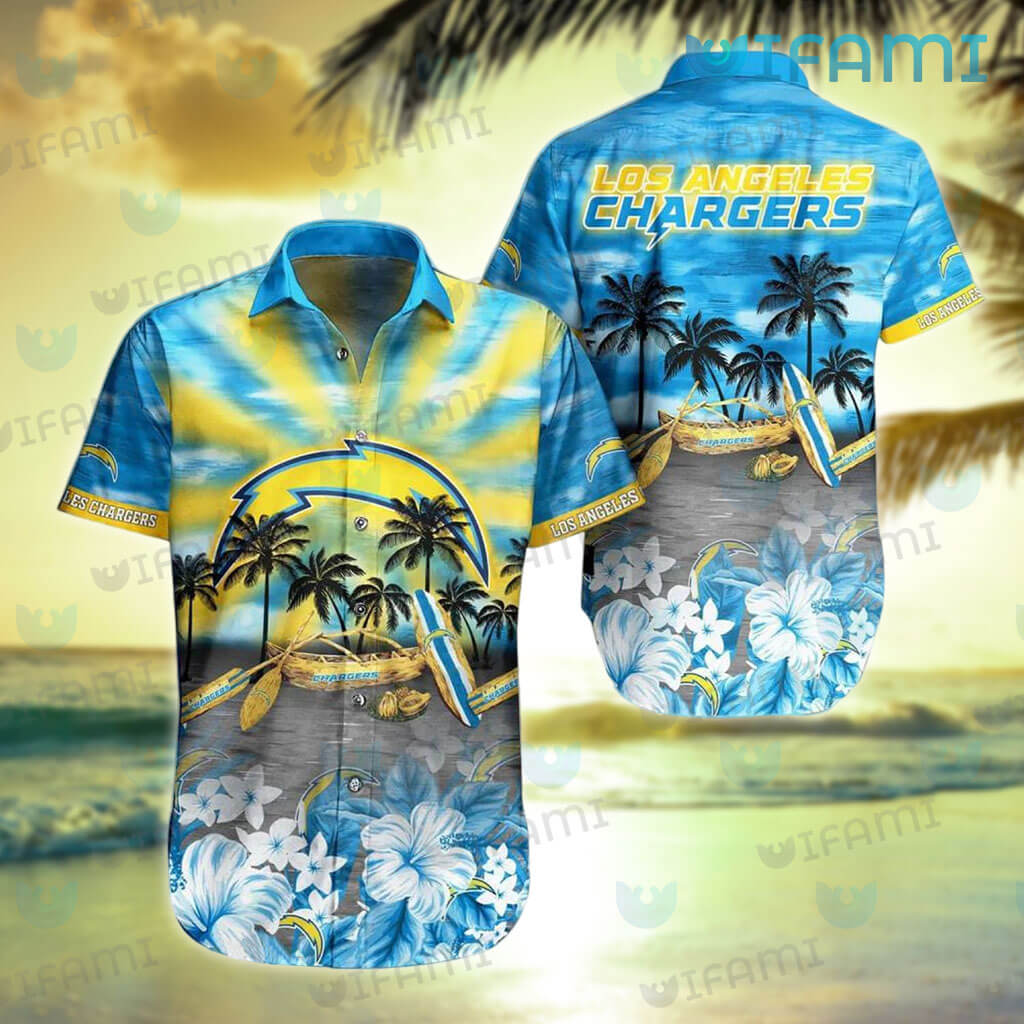 Los Angeles Chargers Hawaiian Shirt NFL Football Personalized For