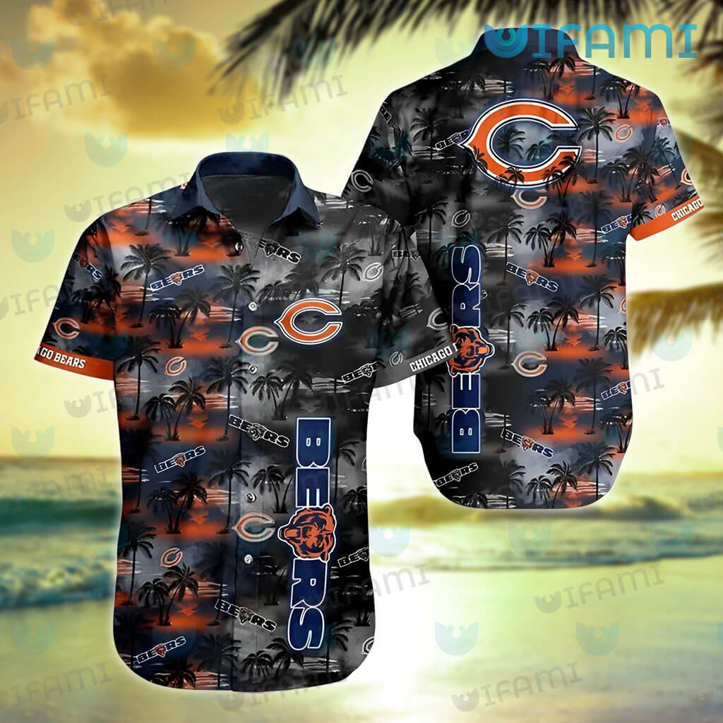 chicago bears tropical shirt