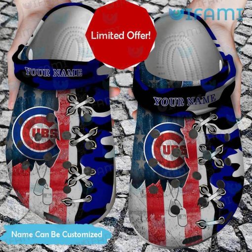 Chicago Cubs Crocs Team Spirit Sole Personalized Cubs Gift