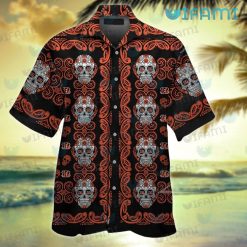 Cincinnati Bengals Hawaiian Shirt Sugar Skull Cincinnati Bengals Gift Ideas