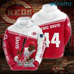 Cincinnati Reds Hoodie 3D Eric Davis Signature Cincinnati Reds Gift