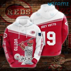 Cincinnati Reds Hoodie 3D Joey Votto Signature Cincinnati Reds Gift