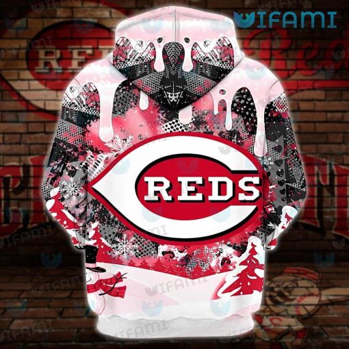 Cincinnati Reds Hoodie 3D Snoopy Dabbing Cincinnati Reds Gift