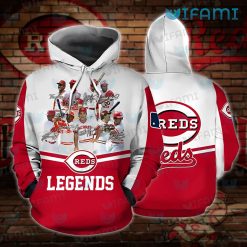 Cincinnati Reds Hoodie 3D Team Signature Cincinnati Reds Gift