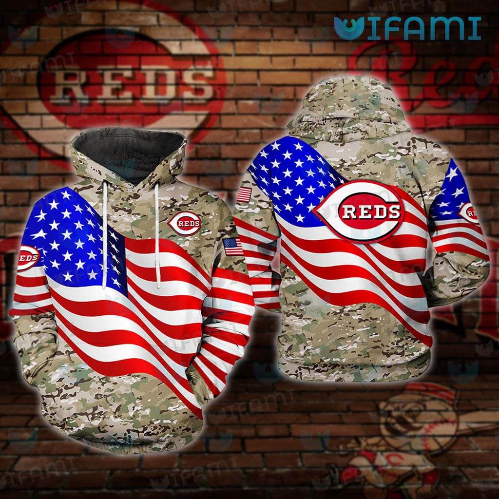 Cincinnati Reds 3D Hoodie For Women Men - T-shirts Low Price