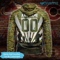 Colorado Avalanche Hoodie 3D Military Camo Custom Avalanche Present Back