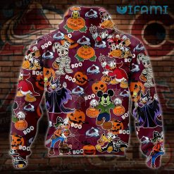 Colorado Avalanche Hoodie 3D Mummy Mickey Halloween Avalanche Gift