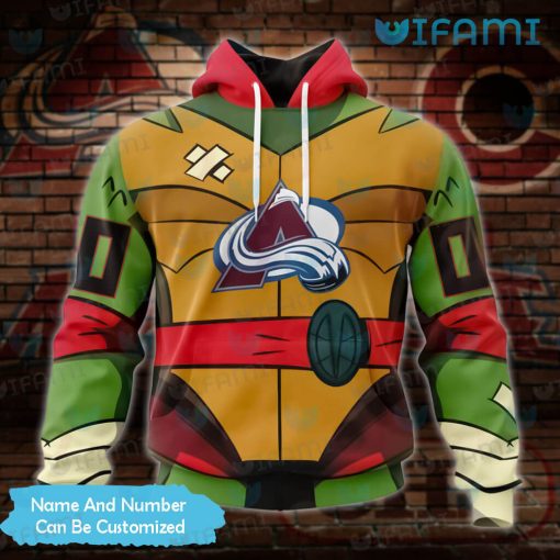 Colorado Avalanche Hoodie 3D Ninja Turtles Custom Avalanche Gift