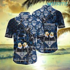 Colts Hawaiian Shirt Mickey Minnie Mouse Indianapolis Colts Gift
