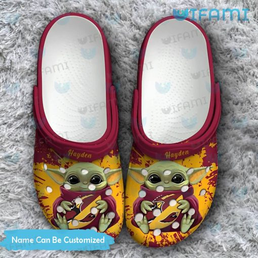 Custom Arizona Cardinals Crocs Baby Yoda Arizona Cardinals Gift