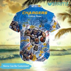 Custom Chargers Hawaiian Shirt Outstanding Best Chargers Present Front
