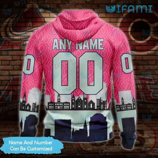 Custom Colorado Avalanche Hoodie 3D Skyline Paisley Pattern Avalanche Gift