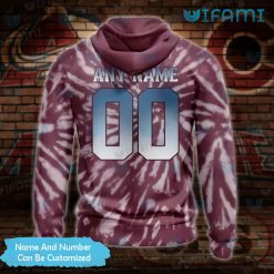 Custom Colorado Avalanche Hoodie 3D Tie Dye Avalanche Gift
