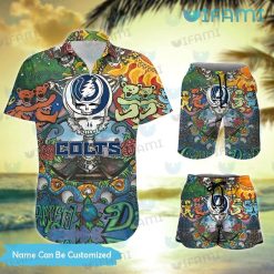 Custom Colts Hawaiian Shirt Grateful Dead Indianapolis Colts Present For Fans