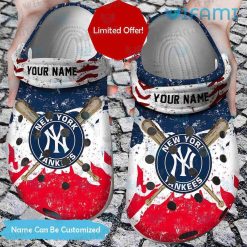 Custom Name Yankees Crocs Touchdown Trends New York Yankees Gift