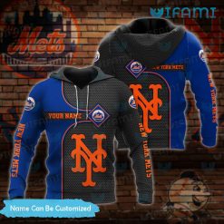 Custom New York Mets Hoodie 3D Net Pattern Mets Gift