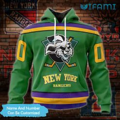 Custom New York Rangers Hoodie 3D Mighty Ducks New York Rangers Gift