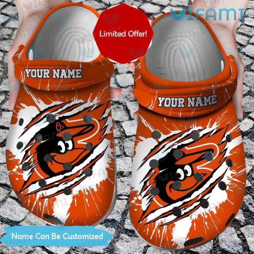 Custom Orioles Crocs Winning Spirit Design Baltimore Orioles Gift