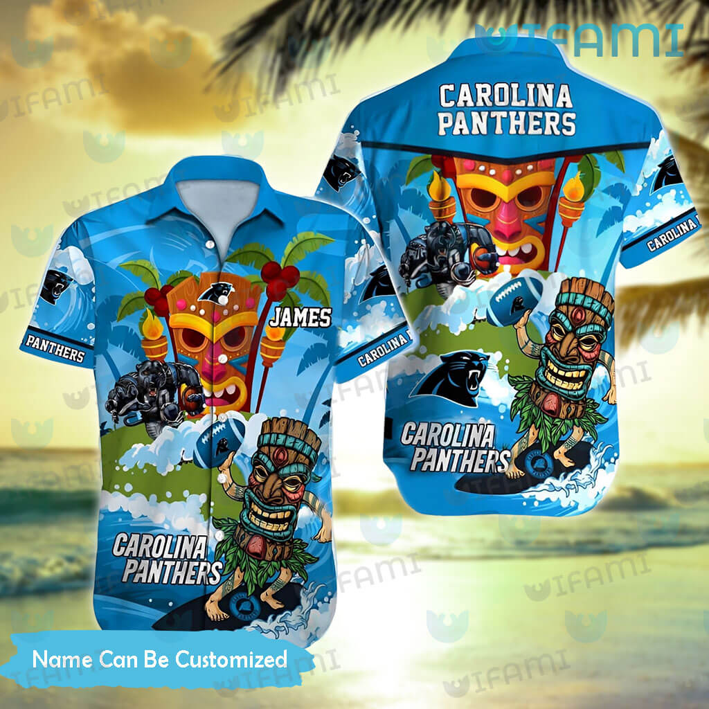 Carolina Panthers Hawaiian Shirt Custom Carolina Panthers Gifts For Him -  Personalized Gifts: Family, Sports, Occasions, Trending