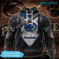 Custom Penn State Hoodie 3D Warriors Design Penn State Gift