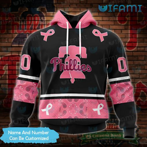 Custom Phillies Hoodie 3D Paisley Pattern Philadelphia Phillies Gift