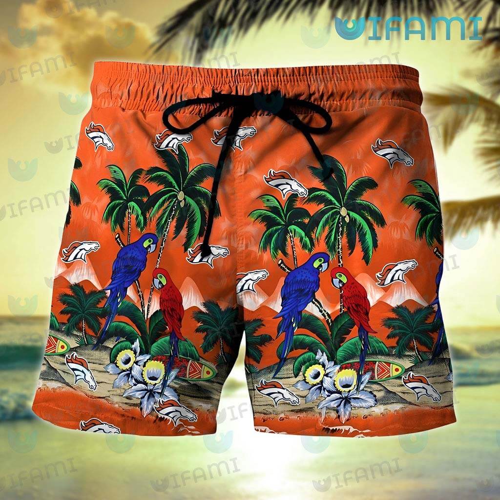 Denver Broncos Casual Hawaiian Shorts Gift For Fans